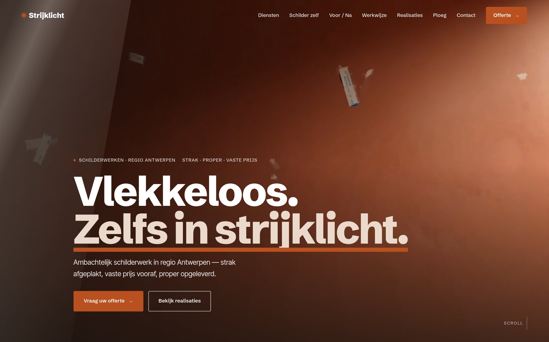 Website voor schilders